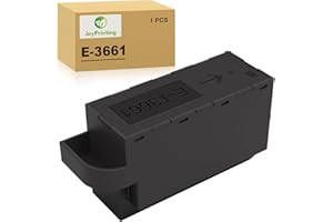 JoyPrinting E-3661 Maintenance Box Compatible with T3661 XP-6000 XP-6001 XP-6005 XP-6100 XP-6105, Expression Photo XP-8500 XP-8600 XP-8700 XP-8605 XP-970 XP-15000 XP-15010 XP-15080 Printer