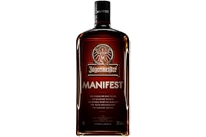 Jägermeister MANIFEST 100cl - Liquore premium a base di erbe con note di anice e frutta secca. 38% Vol.