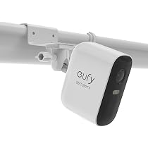 Support Pour Caméra Arlo | Pour Gouttière, Corniche | Réglable 180° | Blanc | Compatible Arlo Pro/Ultra