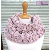 Schal ROSENPRINZESSIN kuscheliger rosa Loopschal