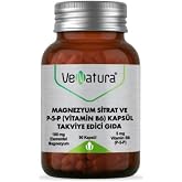 Venatura Magnezyum Sitrat ve P-5-P Vitamin B6 90 Kaps&uuml;l