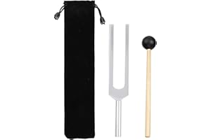 BEEK 0X8Q Juego de Tres Piezas de Tuning Fork C512, Acrílico