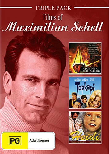 Maximilian Schell Judgment at Nuremberg / Topkapi / Heidi [NON-UK Format / Region 4 Import - Australia]