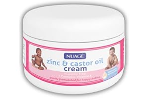 SOTL® Zinc & Castor Oil Cream Gentle Skin Protection For Babies & Adults Soothes Nappy Rash, Dry Skin & Irritations Natural Moisturising Barrier Cream 200ml