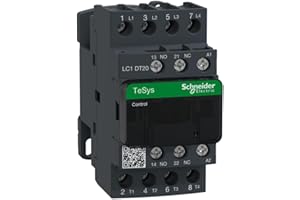 Schneider Electric, TeSys D contactor - 4P(4 NO) - AC-1 - <= 440 V 20 A - 230 V AC 50/60 Hz coil, LC1DT20P7