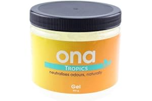 ONA GEL Tropics Smell Flavour Odour Neutraliser Eliminate Air Odor Control Hydroponics 1L