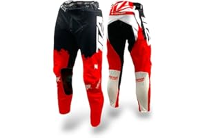 TLA TROOPS LEGEND RACING APPAREL Pantalon Moto Enduro et Motocross REAKTION Mx, Pantalon Technique Moto Quad, Vêtements de Moto Tout-terrain, Enduro de Motocross pour la Compétition, Pantalon Motorcycle Bmx
