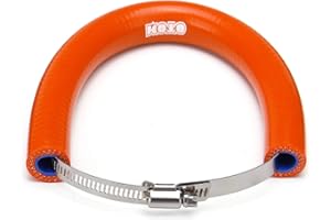 C-FUNN Universeller Motorrad-Exhaust-Muffler-Protektor Kann Garde Für KTM Exc Sxf 250-525 - Orange