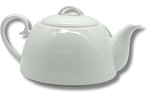 Leonardo Luxury Home Design Teiera Porcellana 1,2 Litri Adatta per Fiamma Liscia e Resistente The Infuso Servizio Elegante Idea Regalo e Raffinato Lavastoviglie Forno e Microonde (1,2 Litri)