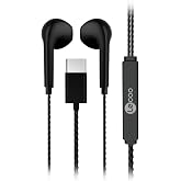 Lecoo EH104 Kablolu Type-C Girişli Mikrofonlu Kulak İ&ccedil;i Kulaklık - Sağlam Kablo Yapısı, Ses Ayarı Panelli, Stereo HD Mikrofon