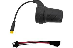 HITWAY Palanca de acelerador, pedal de acelerador + cable controlador adecuado para bicicleta eléctrica BK5 BK8S
