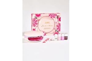 Le Mini Macaron - Maxi Kit Vernis à Ongles Semi-Permanent - 4 Vernis 3 en 1, Base Coat, Top Coat et Couleur + Lampe LED pour le Main 5W + Sac de Transport & Accessoires - La Vie en Bloom