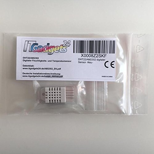 DHT22/AM2302 digitaler Sensor zur Messung von Feuchtigkeit und Temperatur – Temperatursensor für Raspberry und Arduino - 2