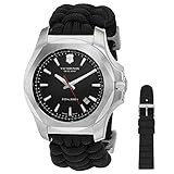Victorinox Swiss Army Herren-Armbanduhr I.N.O.X. Analog Quarz Textil 241726.1