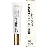 L'Oreal Paris Yaş Uzmanı 50+ Kırışıklık Karşıtı Yenileyici G&ouml;z Kremi