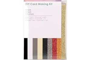 ZINUEEN Insert Cards für Cricut Joy - 12 Pack DIY Karten Bastel set mit Karten, Einsätze, Umschläge - DIY Card Making Kit Kartenherstellung in Minutenschnelle, Verwendung mit Cricut Card Matte, Stil 2