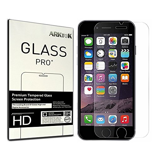 iPhone 7 / 8 Screen Protector, ARKTEK Premium Tempered Glass Screen Protector for 4.7inch iPhone 7 / 8 [2-Pack]