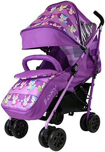 iSAFE OPTIMUM Stroller + Free Rain Cover- Many Designs! (Foxy)
