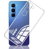 Ehr. infinix Hot 60 Pro Plus Uyumlu Kamera Korumalı Darbe &Ouml;nleyici Arka Kapak, 2mm Kalınlaştırılmış Şeffaf Silikon Kılıf