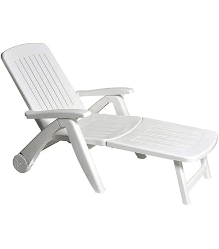 AMANKA - Sedia A Sdraio Da Giardino, Da Campeggio, Con - Foto 2