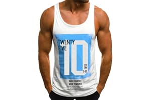 HOTCAT Tank Top Herren Muskelshirt Tankshirt T-Shirt Ärmellos Weste Muskelshirt Stringer Fitness…