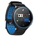 Produktbild Vetté Sport Smartwatch Wasserdicht, Pulsmesser, Fitness Tracker, Schrittzähler, Schlaf-Monitor,Setz-Alarm, Stoppuhr, SMS-Anruf Benachrichtigung Push/Kamera, für Android und iOS (Blau)