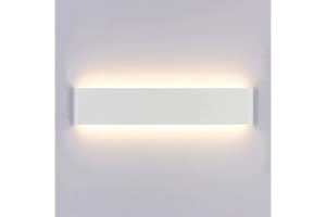Yafido Aplique Pared Interior LED 14W Lámpara de pared Moderna Blanco Cálido Perfecto para Salon Dormitorio Sala Pasillo Escalera