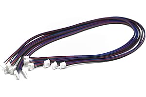 Iverntech XH2.54-500MM Cables de motor paso a paso de terminal de 4 pines a 6 pines para impresora 3D Nema 17 Motor paso a paso