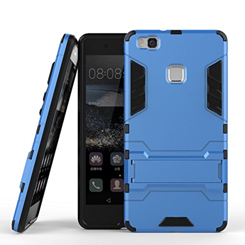 Huawei P9 Lite Funda  Pasonomi    Ultra Delgada   Outdoor  Armor Case con Soporte Carcasa para Huawei P9 Lite  Azul 