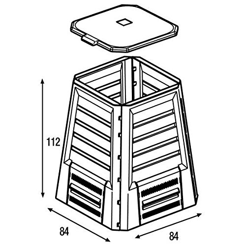 Komposter 640 Liter - 2