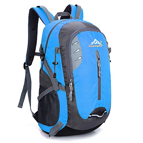 40 Liter Outdoor Trekkingrucksäcke, YUMOMO Herren und Damen Wasserdichter Wanderrucksäcke Camping Rucksäcke Sport für Die Reise Bergsteigen