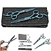 KING DO WAY Professional Salon Hair Cutting+Thinning Scissors Barber Shears Hairdressing Set Hair Tools Blue