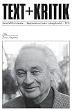 Image de Ernst Augustin (TEXT+KRITIK)