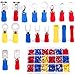 Produktbild 1200 Tlg Kabelschuhe Set, Elektrische Steckverbinder Flachstecker Quetschverbinder Stoßverbinder mit Sortimentskasten