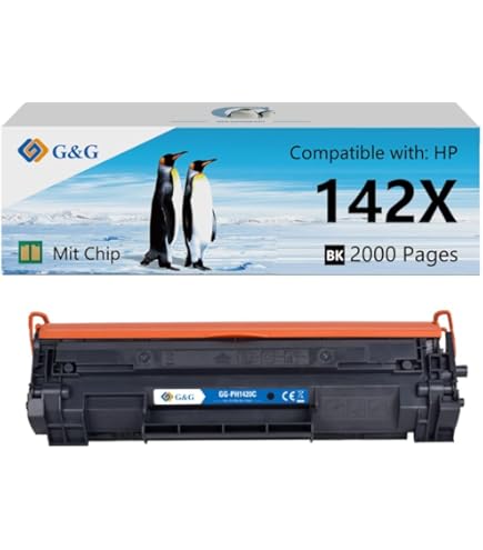 Ricambio Stampante Laser Cartuccia Toner 142A W1420A Compatibile Per HP M110W M139 M140 - 1000 Pagine Toner M110 M140 - Foto 8