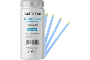 AUGUST ENGELHARDT 100 x paski testowe roztwór dwutlenku chloru (CDL/CDS) szybki test wody 0-500 ppm