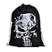 Produktbild Punisher Sportbag Beutel Skull Logo Marvel 47x35cm von Elbenwald Baumwolle schwarz