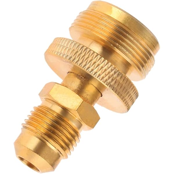 Hooshing Universal Propane Tank Adapter And12 Pack O-Rings