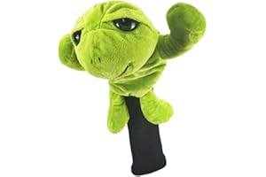 Milageto Plüschtier Golf Headcover, Kreative Plüsch Golfschlägerhaube Tiere, Animal Plush Protector, Golf Club Protective Cover, Golf Driver Plüschbezüge, Golfschläger Schutzhülle