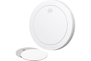 CPVAN Rivelatore di Fumo con Batteria da 10 Anni, 85dB Rivelatore di Incendio Senza Fili con Supporto Magnetico, Standard Europeo EN14604, 1 Pezzi