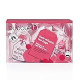 Bubble T Cosmetics Hibiscus & Acai Berry Tea Bath Salt Tea Bags (3 x120g)