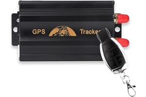 TKMARS Hangang GPS Tracker gsm GPRS GPS Localizador Satelital Antirrobo Posicionamiento en Tiempo Real Alarma Localizador GPS para Coches Vehículo Moto