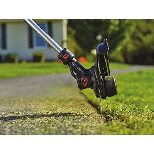 Black+Decker 36V Li-Ion Akku-Rasentrimmer Motorsense Rasenkantenschneider mit AFS Reflex, Akku und Ladegerät, 33cm Schnittbreite, STB3620L, schwarz orange - 5