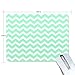 Produktbild COOSUN Seafoam Grün Chevron Mauspads Anti-Rutsch-Gummi Rückfolie Gaming Mouse Pad Mat M Mehrfarbig