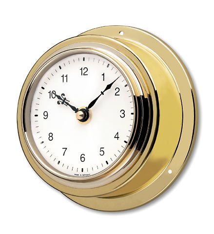 TFA Dostmann Uhr Messing, gold