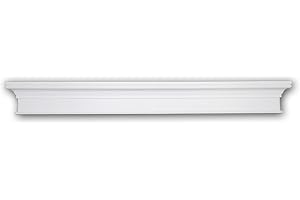 Profhome Dörröverstycke 163001 128,0 cm x 14,6 cm x 5,7 cm Polyuretan hårdskum grundmålade