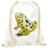 'Turn Bolsa 'Rana pie ranas animales pequeños Estanque con cordón - 100% algodón de bolsa...