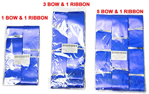 TtS 1/3/5 Bowknot & 7M Band Antennenschleifen Schelifen Autogirlande Autodeko Hochzeit - 4