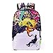 Produktbild Resplend Unisex 3D Graffiti Drucken Reisetasche Rucksack Freizeit Backpacks schulrucksack Sport Beiläufig Reißverschluss Reiserucksack Schulter Bookbag (A)
