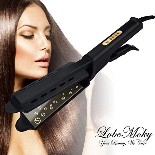 LiKin Hair Straightener Four-speed Thermostat Straight Hair Splint Hairdressing Tool Straight Clip Does Not Hurt Hair Straightener